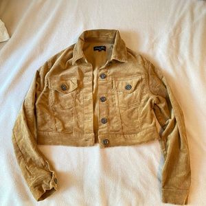 Brown corduroy jacket